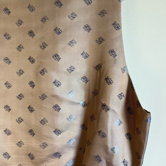 3 Piece Tan Mens Suit - Jacket, Vest, Pants - 44R/32R - Picture 11 of 14